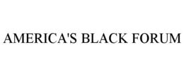 AMERICA'S BLACK FORUM trademark