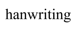 HANWRITING trademark