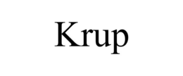 KRUP trademark