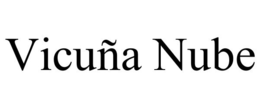 VICUÑA NUBE trademark