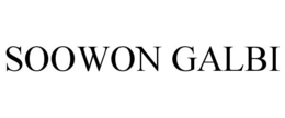 SOOWON GALBI trademark