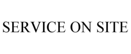 SERVICE ON SITE trademark