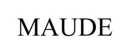 MAUDE trademark