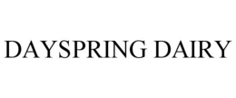 DAYSPRING DAIRY trademark