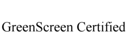 GREENSCREEN CERTIFIED trademark