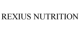 REXIUS NUTRITION trademark