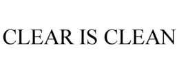 CLEAR IS CLEAN trademark
