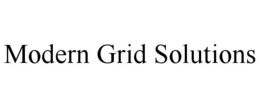 MODERN GRID SOLUTIONS trademark