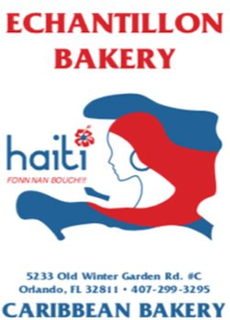 ECHANTILLON BAKERY HAITI FONN NAN BOUCH5233 OLD WINTER GARDEN RD. #C ORLANDO, FL 32811 · 407-299-3295 CARIBBEAN BAKERY trademark