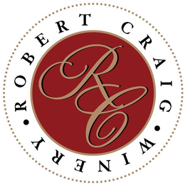 RC · ROBERT CRAIG · WINERY trademark