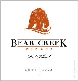 BEAR CREEK WINERY RED BLEND trademark