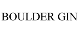 BOULDER GIN trademark