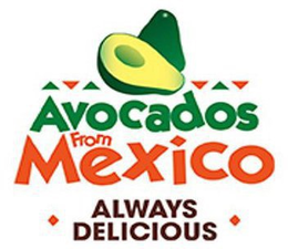 AVOCADOS FROM MEXICO ALWAYS DELICIOUS trademark
