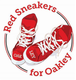 RED SNEAKERS FOR OAKLEY OAK LEY trademark