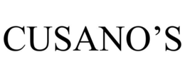 CUSANO'S trademark