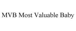 MVB MOST VALUABLE BABY trademark