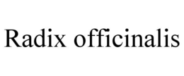 RADIX OFFICINALIS trademark
