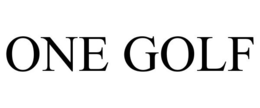 ONE GOLF trademark