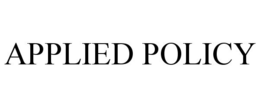 APPLIED POLICY trademark