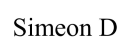 SIMEON D trademark