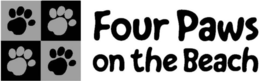 FOUR PAWS ON THE BEACH trademark