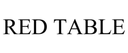 RED TABLE trademark