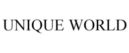 UNIQUE WORLD trademark