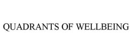 QUADRANTS OF WELLBEING trademark