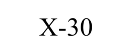 X-30 trademark