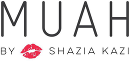 MUAH BY SHAZIA KAZI trademark