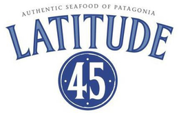 AUTHENTIC SEAFOOD OF PATAGONIA LATITUDE45 trademark