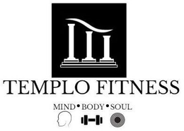 TEMPLO FITNESS: MIND, BODY, SOUL trademark