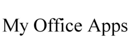 MY OFFICE APPS trademark