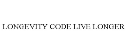 LONGEVITY CODE LIVE LONGER trademark