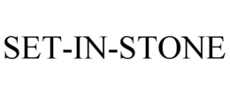 SET-IN-STONE trademark
