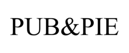 PUB&PIE trademark