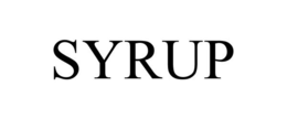 SYRUP trademark