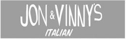 JON & VINNY'S ITALIAN trademark