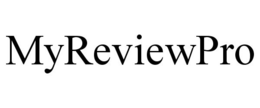 MYREVIEWPRO trademark