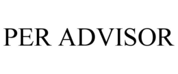 PER ADVISOR trademark