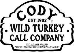 CODY WILD TURKEY CALL COMPANY EST 1982 DD ADAMS AWARD "OUTSTANDING FRICTION CALL MAKER" trademark