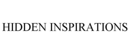 HIDDEN INSPIRATIONS trademark
