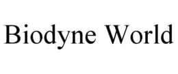 BIODYNE WORLD trademark