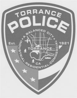 TORRANCE POLICE A BALANCED CITY TORRANCE CA INDUSTRIAL - RESIDENTIAL - COMMERCIAL EST. 1921 trademark