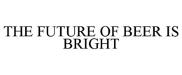 THE FUTURE OF BEER IS BRIGHT trademark