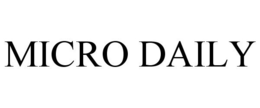 MICRO DAILY trademark