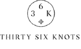 THIRTY SIX KNOTS trademark