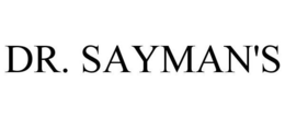 DR. SAYMAN'S trademark