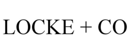 LOCKE + CO trademark