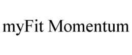 MYFIT MOMENTUM trademark